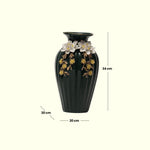 Load image into Gallery viewer, Embellished Vase(Green) -  Ceramic Vases | Home Decor | Living Room Decor | Center Table Decor
