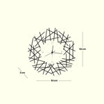 Load image into Gallery viewer, Modern Abstract Wall Clock | Modern Clock | Hanging Clock | Decorative Clock | Home Decor | Wall Decor | Abstract Decor | Modern Decor
