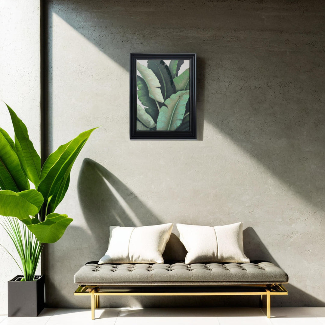 Lush Greens – Tropical Leaf Art Art Decor | Wall Hanging| Flower Art | Floral Art| Home Decor| Wall Decor