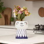 Load image into Gallery viewer, Smiling Bloom - Ceramic Planter| Home Decor | Table Top Plants
