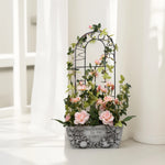 Load image into Gallery viewer, Indoor/Outdoor Rose Trellis - Flowers For Decor | Flowers Decor | Shelves Decor
