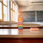 Load image into Gallery viewer, Cute Math Puzzled Water bottle  - water bottle | Water bottle for kids | Cute water bottles for kids
