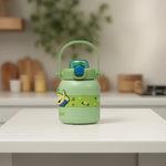 Load image into Gallery viewer, Kids Water Bottle - Green Alien Design  water bottle | Water bottle for kids | Toy story
