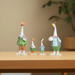 Load image into Gallery viewer, Goose Gang(Green) Decorative Set |Home Decor | Animal Home Decor
