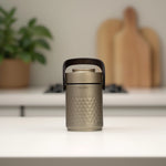 Load image into Gallery viewer, Gold Thermal Tiffin Carrier  Kitchen Ware | Thermos | Thermal Jar | Home Decor
