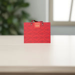 Load image into Gallery viewer, Rich Red Pattern Gift Box - Gift Bag | Floral Gift Bag | Gift Packaging | Birthday Gifts | Anniversary Gifts | Gift Ideas | Luxury Gift Bag
