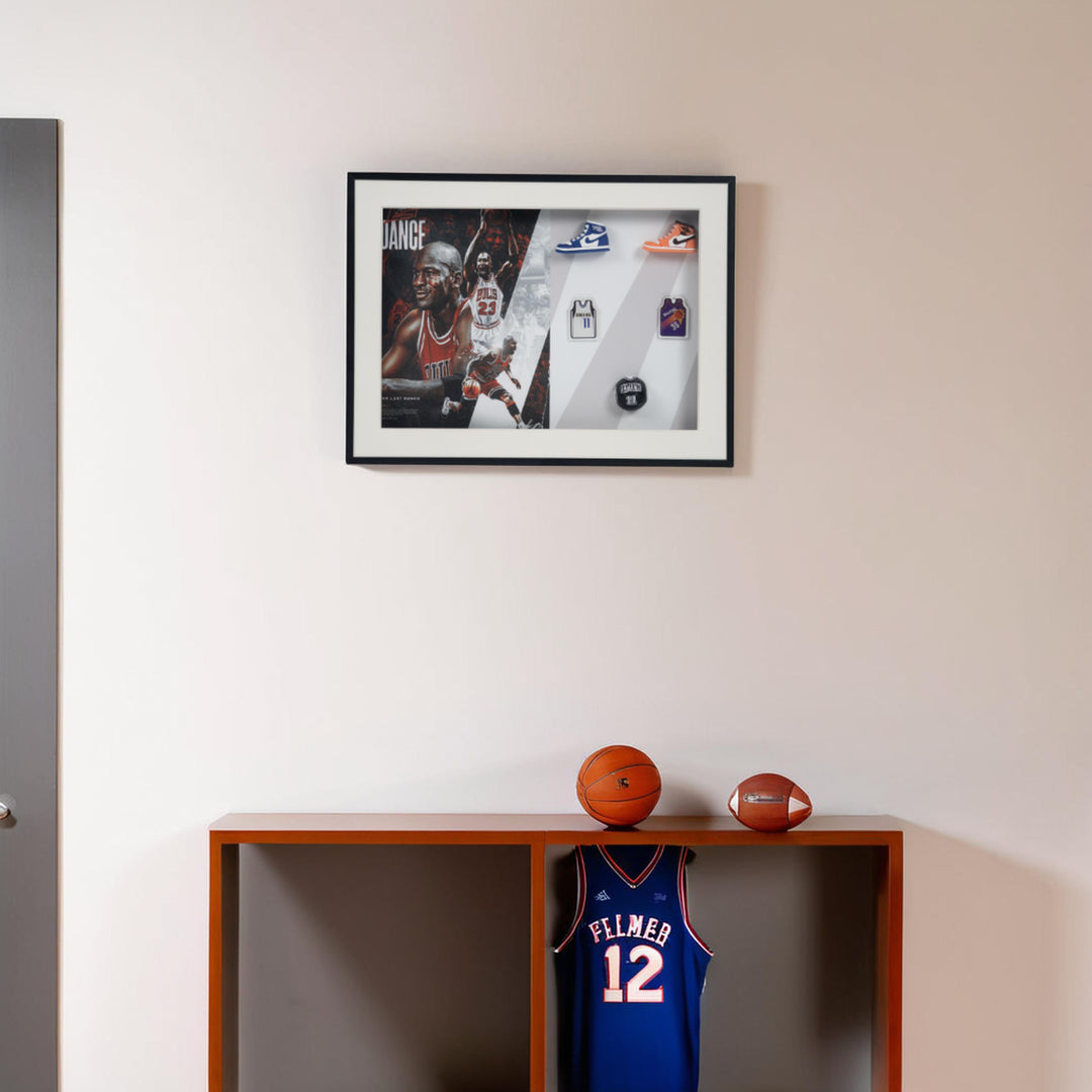 MJ Greatness – Michael Jordan Basketball Frame  Home Decor| Wall Decor| Wall Hanging | Michael Jordan | Basketball Frame