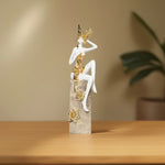 Load image into Gallery viewer, Golden Fairy Console - Table Decor | Home Decor | Luxury Statue
