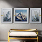 Load image into Gallery viewer, Mountain Peak &amp; Leaf Photography - Print Set Wall Art | Decorative Art | Home Decor | Wall Decor
