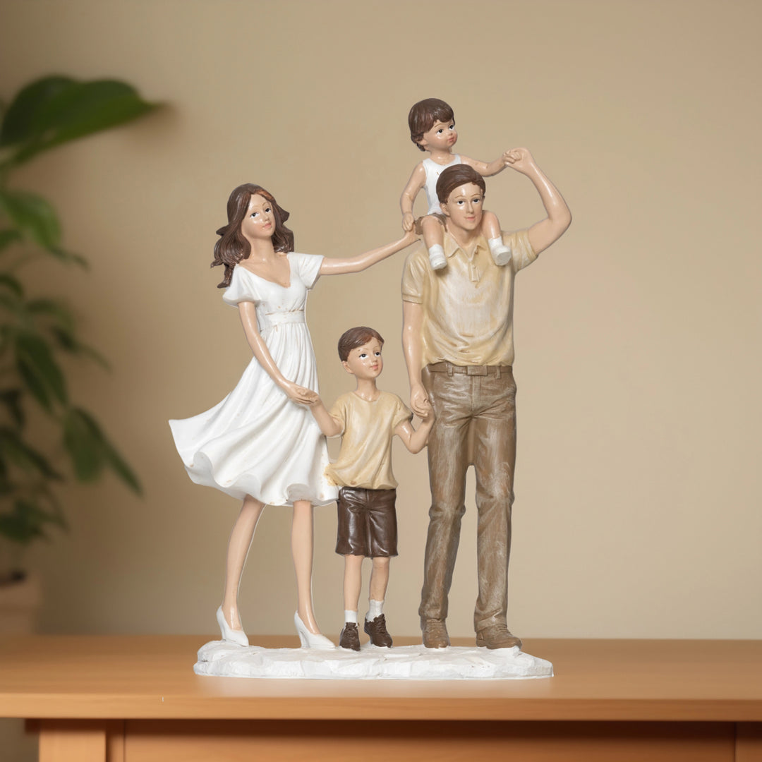 Family Togetherness - Happy Family Statue | Family Decor | Living Room Decor