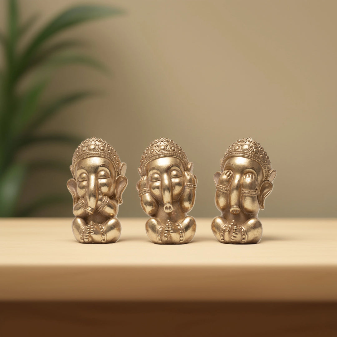 Three Wise Principles Home Decor | Ceramic Decor | Music Decor