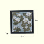 Load image into Gallery viewer, Hand-Painted Water Lily Pond Art - Wall Art | Decorative Art | Home Decor | Wall Decor | Floral Art | Floral Decor
