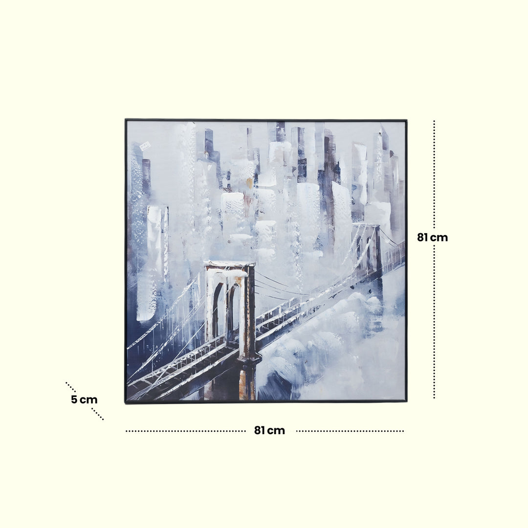 Abstract Cityscape - Art Abstract Art | Home Decor| Wall Decor| Landscape Painting
