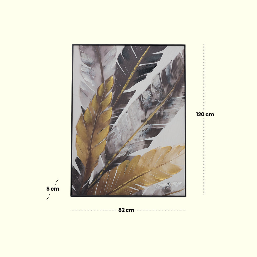 Elegant Feather - Art Decor | Wall Hanging | Feather Art| Home Decor| Wall Decor