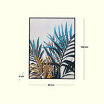 Load image into Gallery viewer, Tropical Breeze – Leaf Art Print Art Decor| Wall Hanging| Flower Art | Floral Art| Home Decor| Wall Decor
