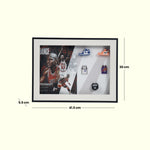 Load image into Gallery viewer, MJ Greatness – Michael Jordan Basketball Frame  Home Decor| Wall Decor| Wall Hanging | Michael Jordan | Basketball Frame
