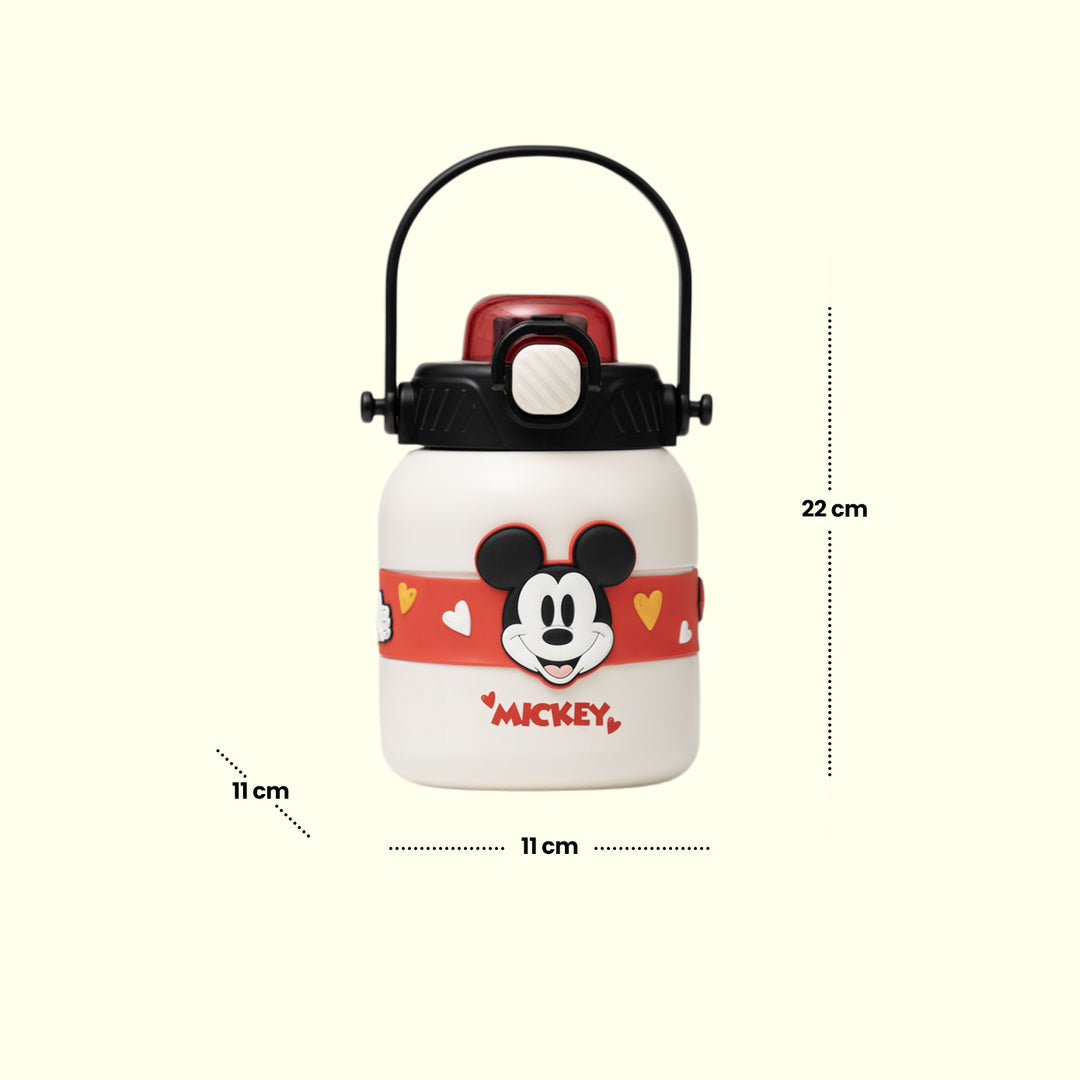 Kids Water Bottle - Mickey Mouse Design | Water Bottle | Water bottle for kids | Disney Water Bottle