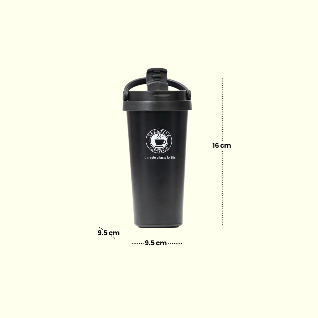 Matte Black Coffee Tumbler - Coffee Tumbler | Home Decor | Coffee Holder