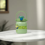 Load image into Gallery viewer, Kids Water Bottle - Green Alien Design  water bottle | Water bottle for kids | Toy story
