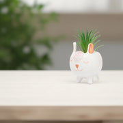 Adorable Sheep Ceramic Planter - Home Decor | Artificial Garden | Ceramic Vase | Sheep Planter