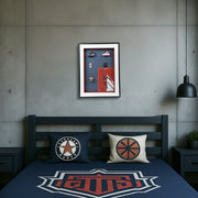 Jordan Airness Frame Home Decor| Wall Decor| Wall Hanging | Basketball Frame