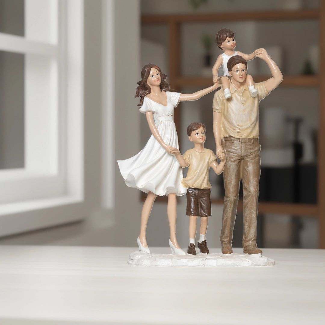 Family Togetherness - Happy Family Statue | Family Decor | Living Room Decor