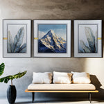 Load image into Gallery viewer, Mountain Peak &amp; Leaf Photography - Print Set Wall Art | Decorative Art | Home Decor | Wall Decor
