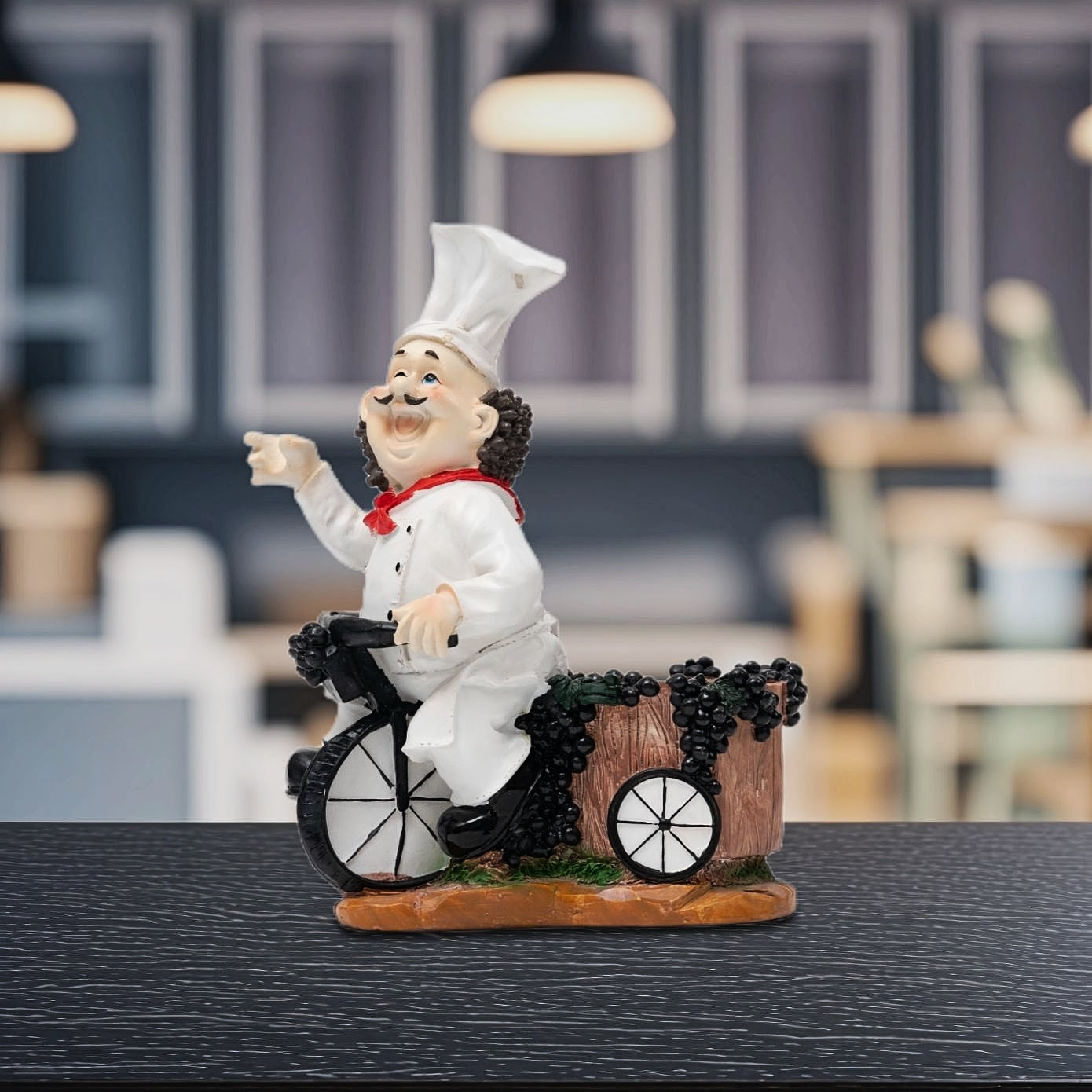 Chef's Ride Wine Holder| Home Decor | Wine Cart