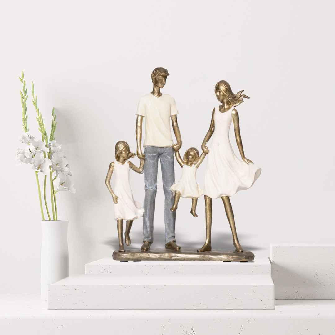 Family Joy Happy - Family Statue | Family Decor | Living Room Decor