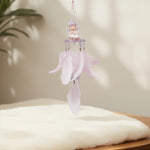 Load image into Gallery viewer, Hanging Fairy Doll with Feathers - Pink
