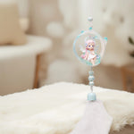 Load image into Gallery viewer, Hanging Fairy Doll with Feathers - Blue
