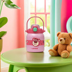 Load image into Gallery viewer, Kids Water Bottle - Pink Lotso Design water bottle | Water bottle for kids | Toy story
