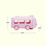 Load image into Gallery viewer, School Bus Water Bottle(Pink)  water bottle | Water bottle for kids | Cute water bottles for kids
