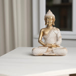 Load image into Gallery viewer, Golden Serenity Buddha - Meditating Buddha | Home Decor | Zen Inspired Buddha
