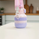 Load image into Gallery viewer, Compact Water Bottle(Purple)  water bottle | Water bottle for kids | Cute water bottles for kids
