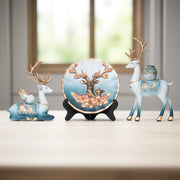 Woodland Wonders(Set of 3) - Home Decor | Table Top Decor | Console Table Decor