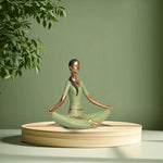 Load image into Gallery viewer, Lotus Pose Serenity - Yoga Lady | Home Decor | Yoga Posture Table Top
