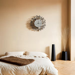 Load image into Gallery viewer, Modern Abstract Wall Clock | Modern Clock | Hanging Clock | Decorative Clock | Home Decor | Wall Decor | Abstract Decor | Modern Decor
