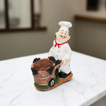Load image into Gallery viewer, Chef&#39;s Wine Cart Wine Holder| Home Decor | Wine Cart
