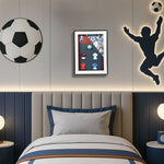 Load image into Gallery viewer, Goal Getter Frame Home Decor| Wall Decor| Wall Hanging |Football Frame
