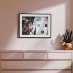 Load image into Gallery viewer, MJ Greatness – Michael Jordan Basketball Frame  Home Decor| Wall Decor| Wall Hanging | Michael Jordan | Basketball Frame
