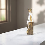 Load image into Gallery viewer, Golden Muse Console - Table Decor | Home Decor | Luxury Statue
