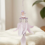 Load image into Gallery viewer, Hanging Fairy Doll with Feathers - Pink
