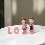 Load image into Gallery viewer, Love Letters Couple Home Decor|Love Statue|Showpiece
