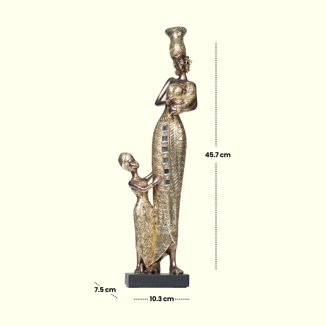Mother's Grace - African Statue | Living Room Decor | Home Decor
