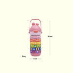 Load image into Gallery viewer, Math Puzzle Water Bottle(Pink)  water bottle | Water bottle for kids | Cute water bottles for kids
