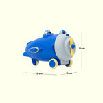 Load image into Gallery viewer, Cute Submarine Toy Bottle(Blue)  water bottle | Water bottle for kids | Cute water bottles for kids
