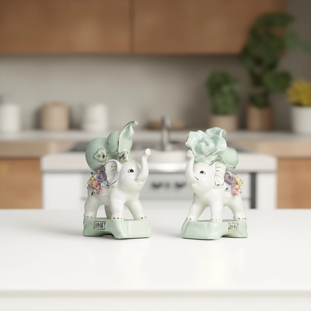 Lucky Journey Elephant Statue | Home decor