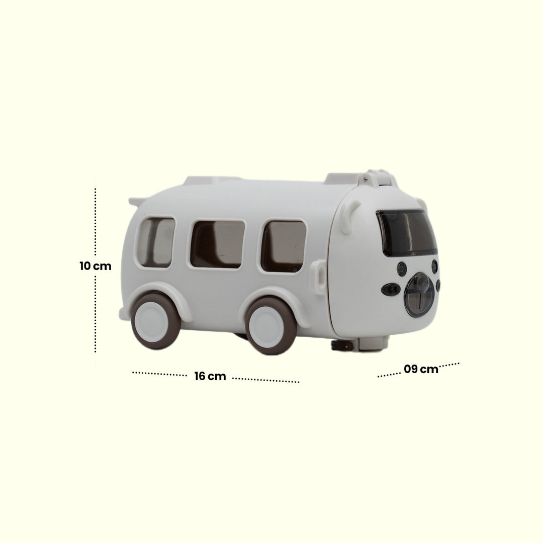 School Bus Water Bottle(Grey)  water bottle | Water bottle for kids | Cute water bottles for kids