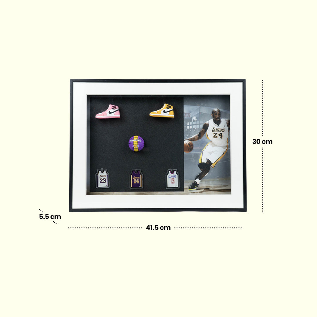 Black Mamba Frame Home Decor| Wall Decor| Wall Hanging | Basketball Frame